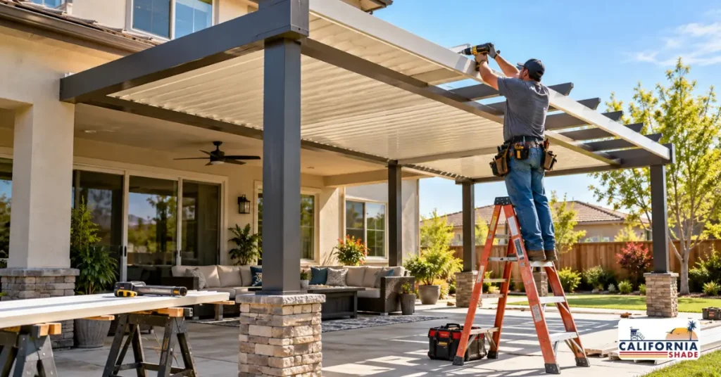 How to Install a Patio Cover A Complete Installation Overview
